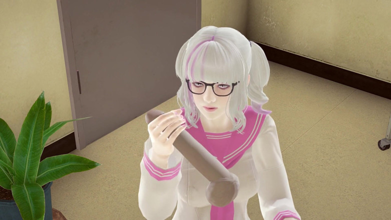 Waifu club 3D: Vysokoškolačka honí ptáka učitele v knihovně