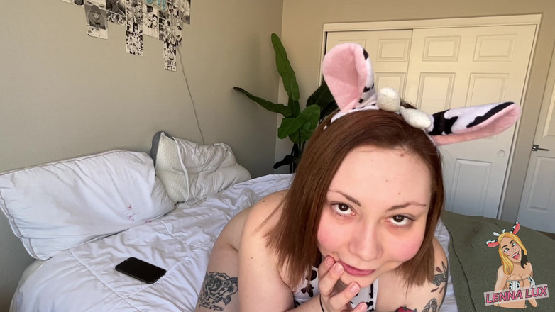 Lenna Lux: Pacar hucow ingin anal ahegao