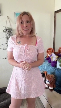 Blonde MILF Step-aunt Rates Her Nephew's Hard Cock - Jane Cane, Shiny Cock Films