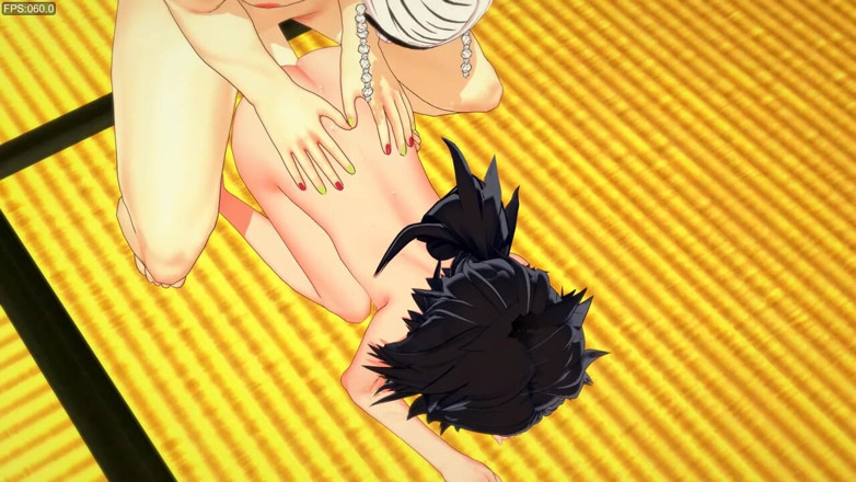 Yaoitube: Kimetsu No Yaiba Yaoi - Tomioka X Uzui, дрочка ногами и босик с кримпаем