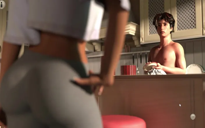 IAsura Gaming: Jessie's Mom Entered the Kitchen &amp; Almost Caught Us Fucking