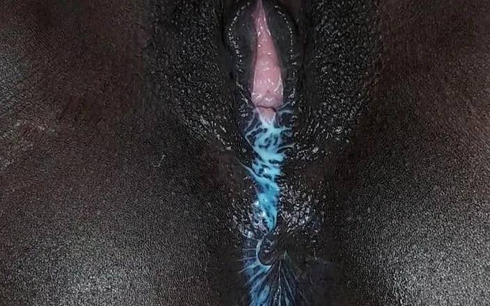 Swissarrow3: Ebony Close up Creampie