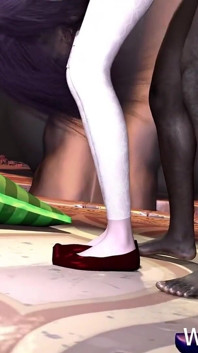 Vũ nữ thoát y cosplay 3d siêu gợi cảm khỏa thân với bộ ngực to của cô ấy bị đụ mạnh bạo