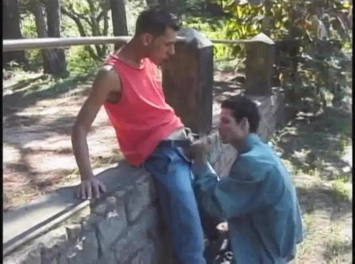 Discret Cruising sex: Ragazzi gay latini si fanno la crociera nella foresta esibizione