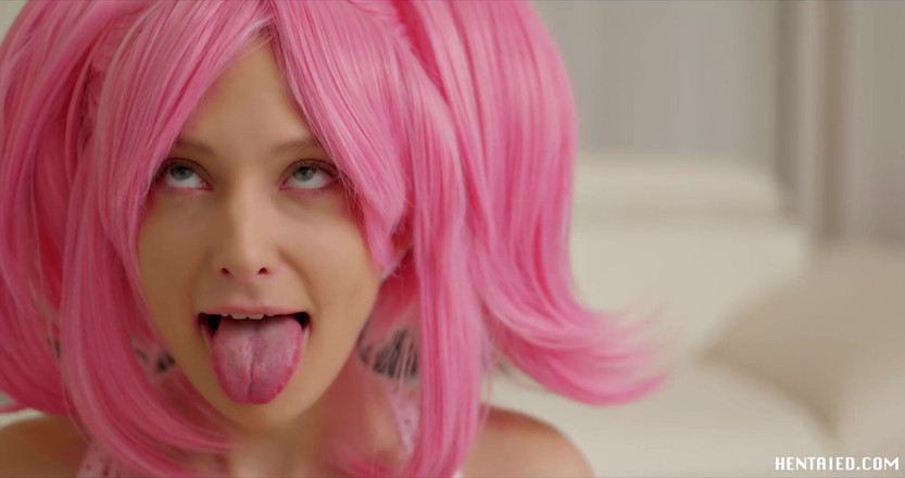 Hentaied: Vida real hentai - Dentro da câmera da buceta ahegao bukkake