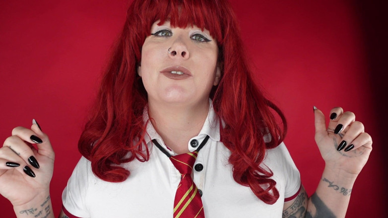 Deanna deadly: Orgazm olana kadar hermione tarafından gıdıklanan bakış açısı