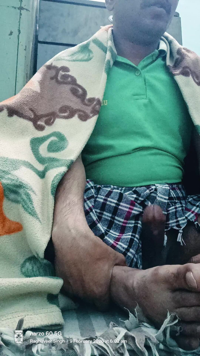 Rajasthani-old-lover: Ufficiale di polizia indiano uomo dell'esercito Desi man