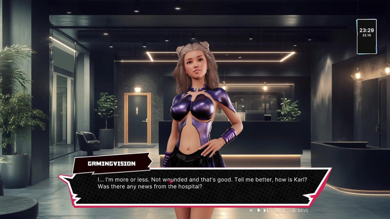 Gaming vision: Sexx Girl геймплей с секс-чувством, часть 2