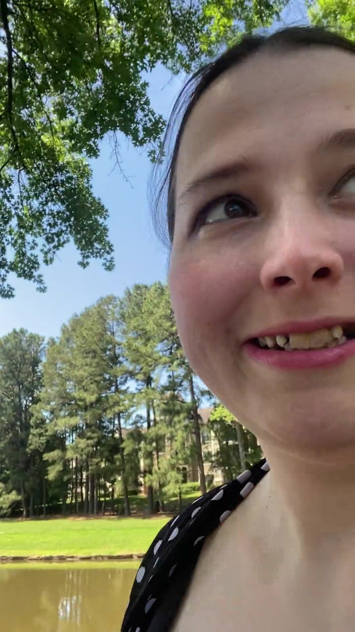 MissChrystalline: Public Outdoor Msturbation Until I Move It Inside