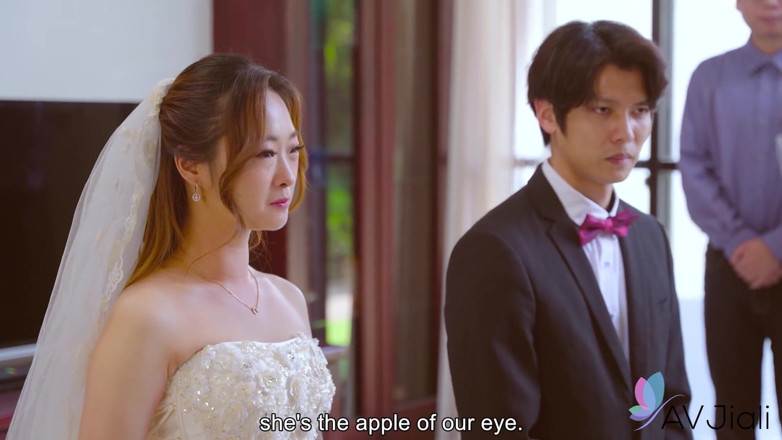 AV Jiali: Groom gets cucked by sakura on his wedding night