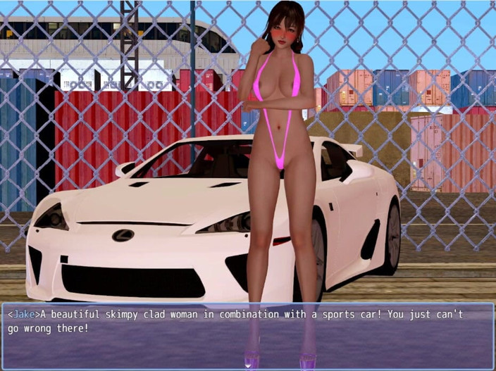 XXX Games Bunk: Dekat Ages - Gameplay - Main Peranan - Cosplay - Di Luar Kereta- Penggambaran 7 -bahagian 3
