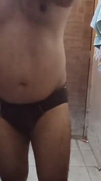 Hot and Sexy Man and Bathing Video