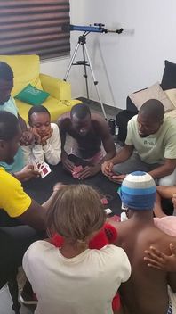 A Hot Bisexual Orgy After Playing Games Night Games