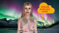 English audio sex story: 의붓 남매의 이야기 - 5 챕터 예기치 않은 방문자, 통제 할 수없는 욕망