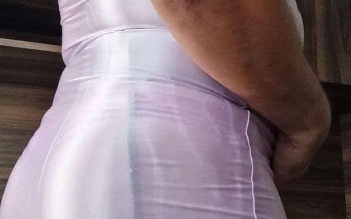 Sexy shinny clothes: Sexy roze glanzende jurk