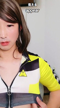 애널에 풍선을 넣는 레이스 퀸