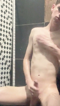Kedoimath - a Skinny Twink in the Shower Rubbing the Soap in His Wet Body