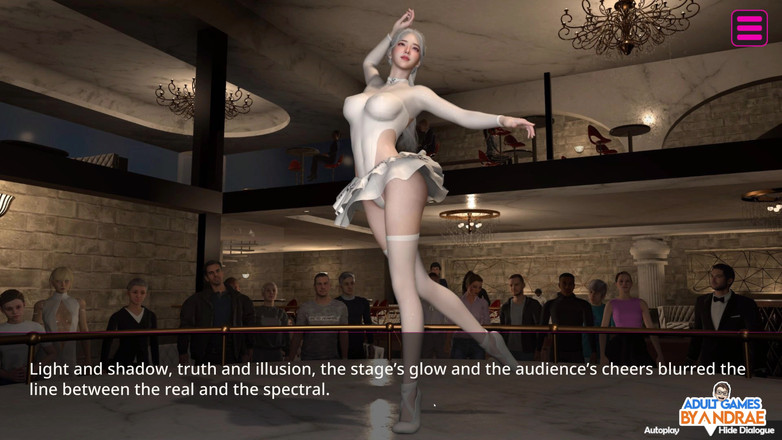 Adult Games by Andrae: Ep14: Private Ballet Sex with Luna - Female Anchor Next Door