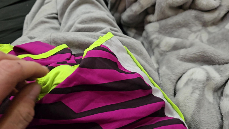 Michael Moore: Pancutan mani dalam gusset Nike Tempo Shorts