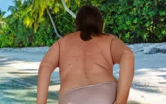 Busty Granny Having Fun in Bikini