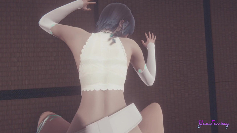 Yaoitube: 겐신 임팩트 Yaoi - Venti Arcont POV 후배위 스타일(무수정)