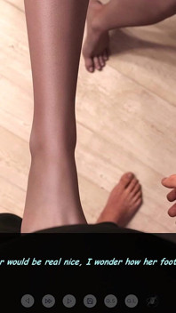 Burning Boundaries 28 - Lara Footjob i cum w ustach w kuchni Następnie pasierbica Footjob