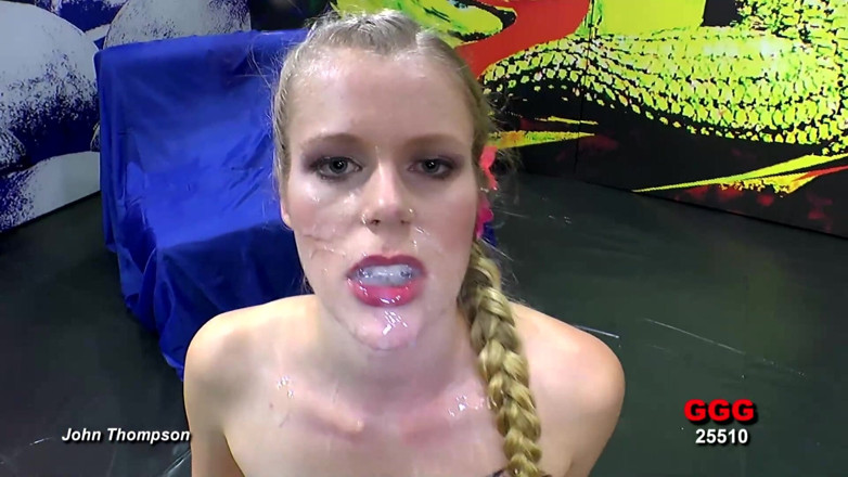 Gang Bang Germany: Ggg John Thompson - Claudia Sperma Model Wild Gangbang Orgy