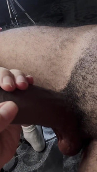 Submissive Jerks off Big Colombian Black Cock