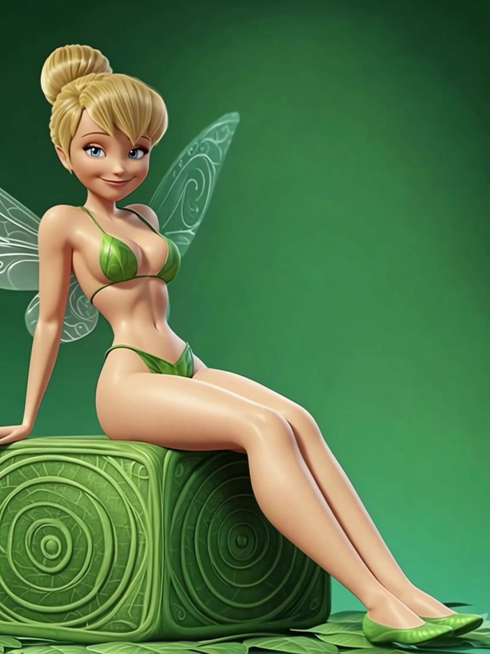 Wraith ward: Tiny Tinkerbell cofa się na ogromnym kutasie