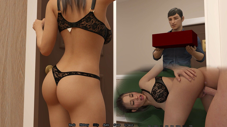 Adultgameplayvideos studio: Il matrimonio adorato - capitolo 5 - Evelyn ha aperto la porta in...