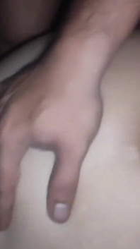 Creampie, asiatische haarige muschi