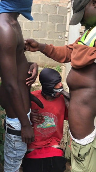 Ebony Threesome in the Wild: Three Black Boys Unleashed Under the Sun
