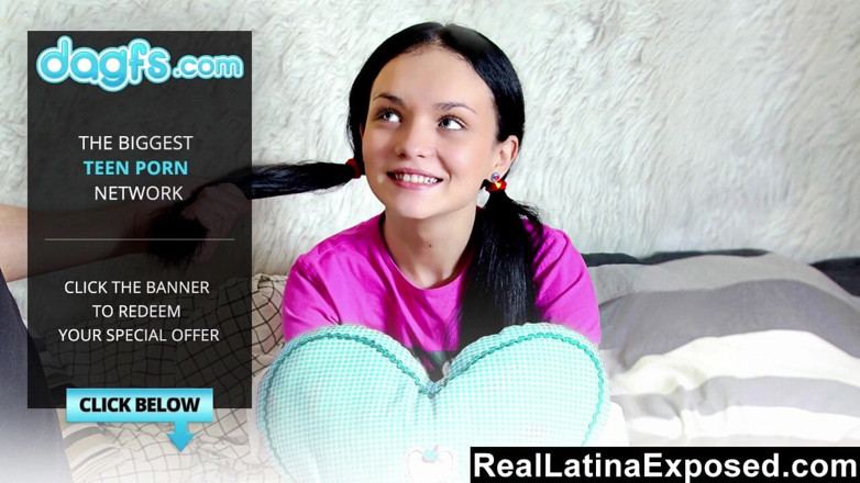 Real Latina Exposed: Prsatá Latinoameričanka Eva Angelina poskakuje venku na velkém čůrákovi