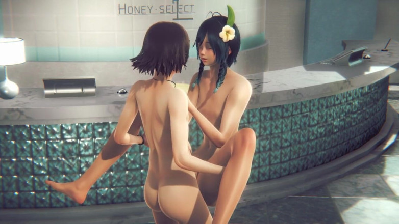 Yaoitube: Genshin Impact Yaoi - Venti Hård sex och lite orgasm