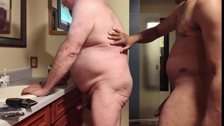 beardaddychub: Hairy Bear Shaved