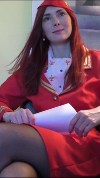 Air Hostess Kattie Gold Take Hot BBC Fucking