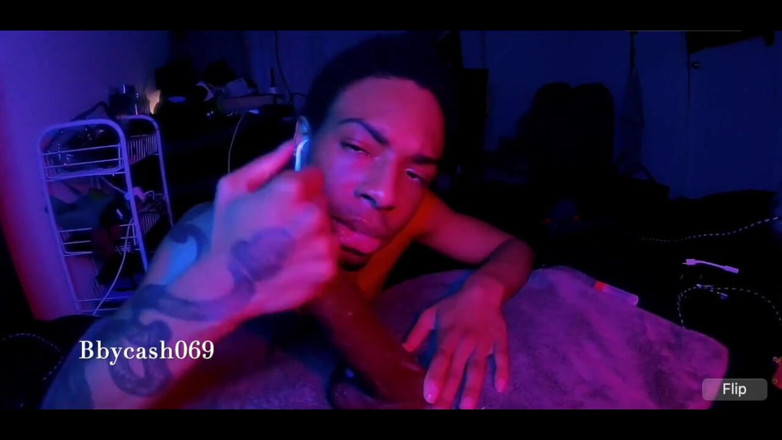 Bbycash 69: Giving Sloppy Blowjob to My Toy