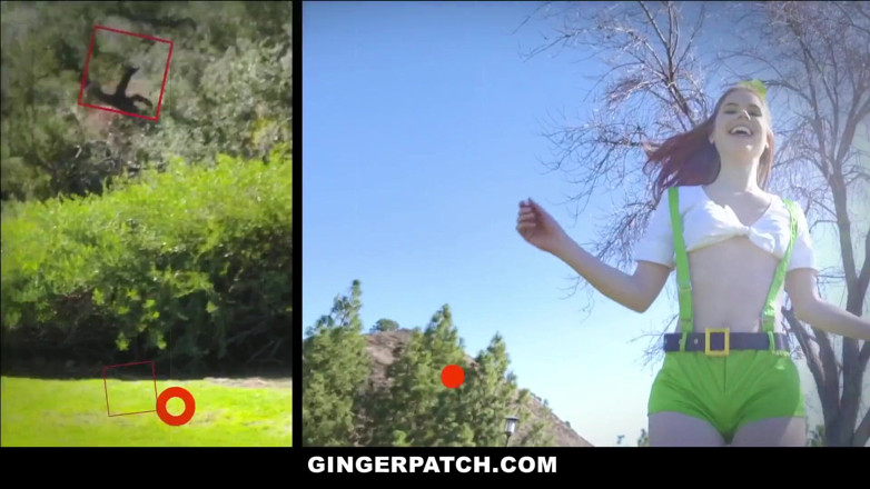 Team Skeet: Girlish redhead gets rammed