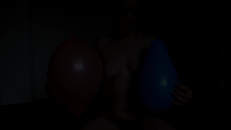 Tropical Lust: Kendra suce des ballons pour vous