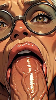 Ai Art grote lippen pijpbeurten
