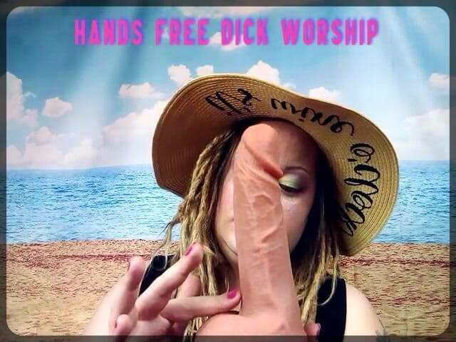 Campsissyboi: Hands free dick worship Camp Sissy Boi version