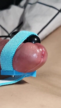 Mocná fontána horkých spermatů po dlouhé abstinenci!