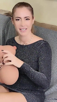 Fucking a Hot MILF While She Play with a Sex Doll