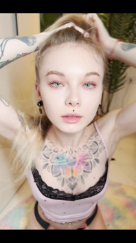 Look into those eyes when you`ll be cumming down my throat 