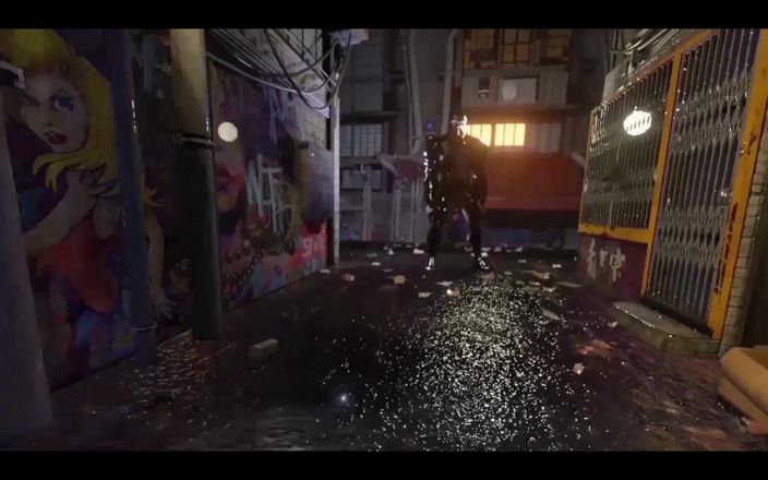 Game of Lust 3D: Грудаста 3d дівчина отримала пригоду з монструозним членом у кремпаї в Китайському кварталі