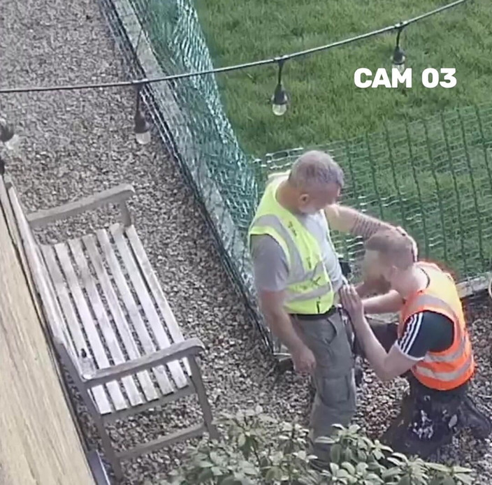 itapapixxl: Security Cam Caught the Old Mature Hung Boss with His...