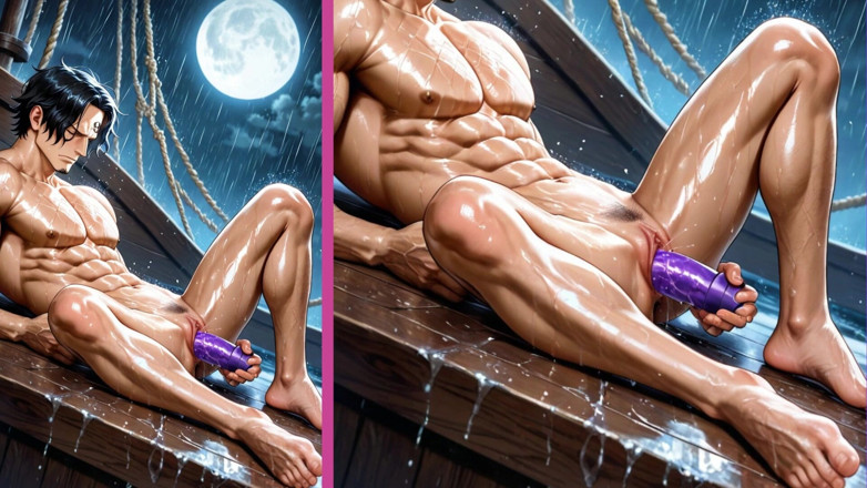 Trans-Men FTM Hentai: Aiがワンピースのftmポルノパロディを生成します。アニメ変態やおいのスライド写真。