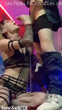 (makingoff⁴ View G) Sex Slave in Front of a Beautiful Cock in Facefucking, Slut Takes a Cum Shower