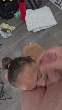 She Turns a Dick Into a Cute Cheek Trick
