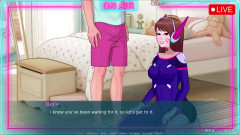 Porny Games: Sexnote 0.21.0d (od Jamliz) - Sexy Streamer poprvé anál na kameru